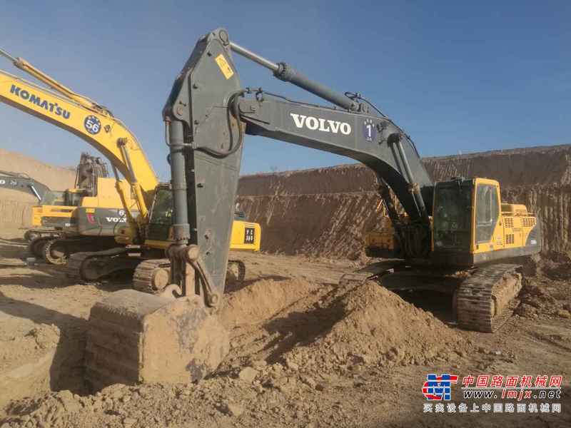山西出售转让二手17000小时2011年沃尔沃EC460BLC挖掘机