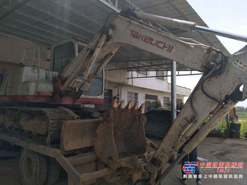 河南出售转让二手5000小时2012年竹内TB175C挖掘机