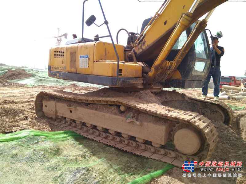 山东出售转让二手9678小时2005年徐挖XCG210LC挖掘机
