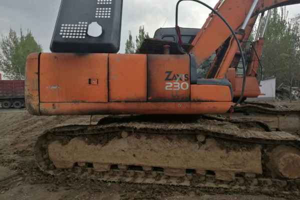 山东出售转让二手17000小时2007年日立ZX210LC挖掘机