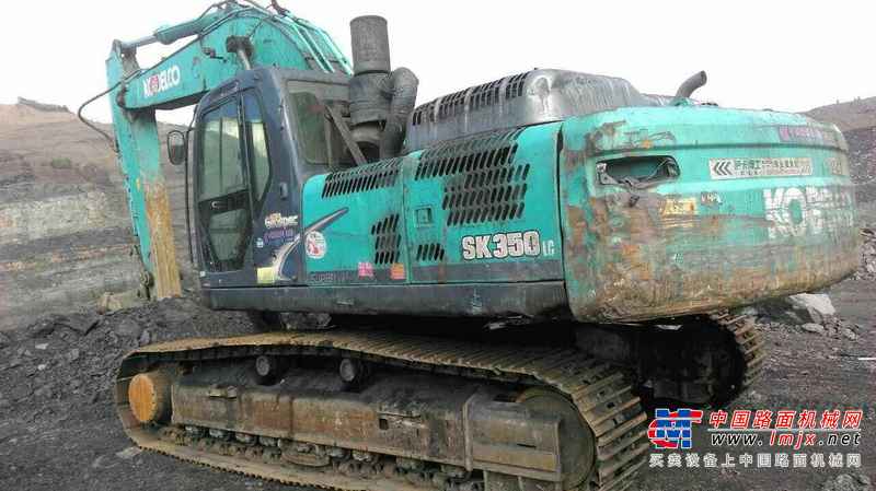 山西出售转让二手9000小时2011年神钢SK350LC挖掘机