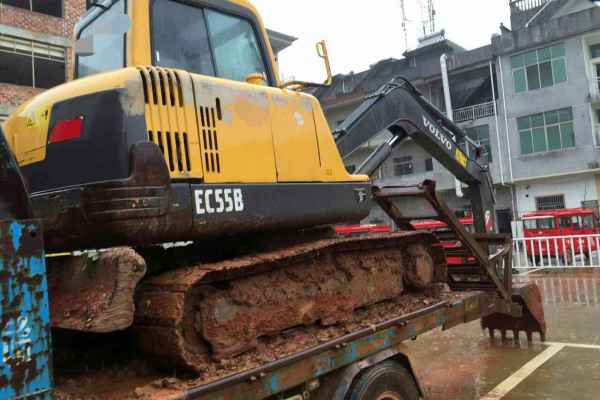 江西出售转让二手4594小时2012年沃尔沃EC55B挖掘机