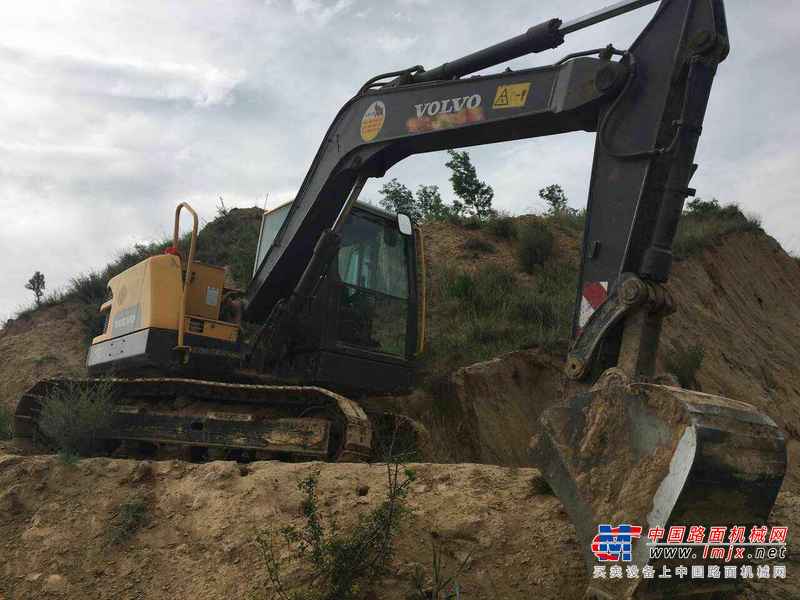 山西出售转让二手2800小时2013年沃尔沃EC80D挖掘机