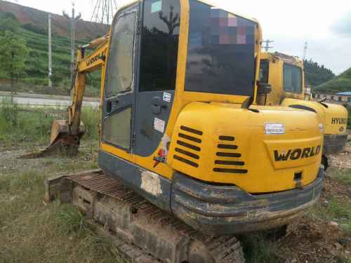 贵州出售转让二手5000小时2012年沃得重工W265挖掘机