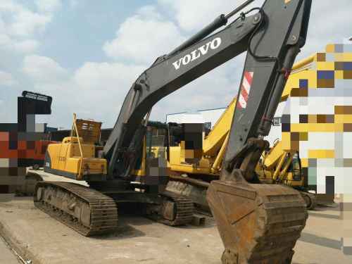 贵州出售转让二手9000小时2005年沃尔沃EC210B挖掘机