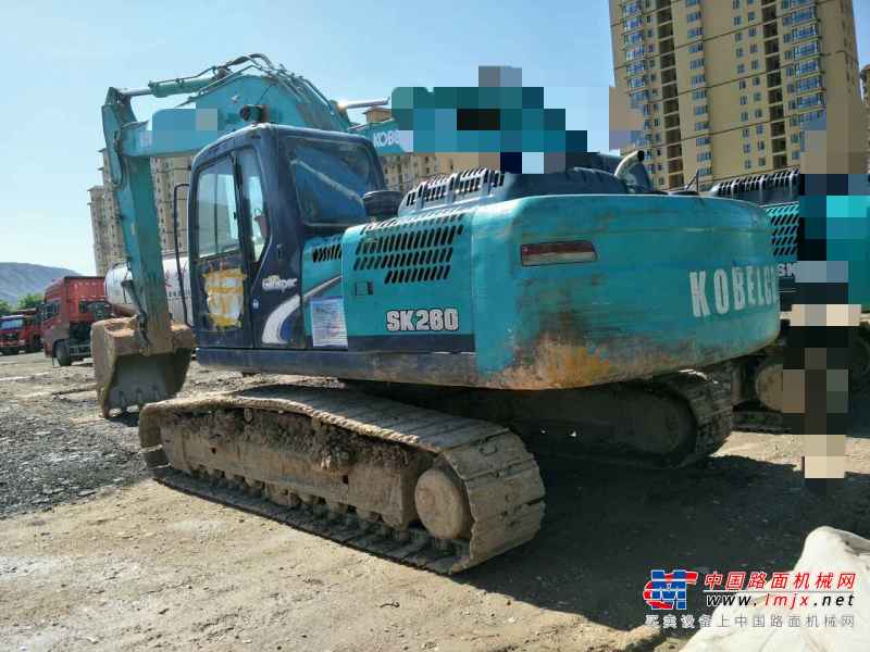 甘肃出售转让二手11000小时2009年神钢SK250挖掘机