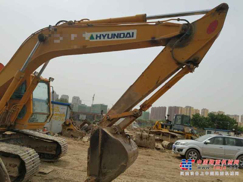 宁夏出售转让二手10000小时2003年现代R225挖掘机