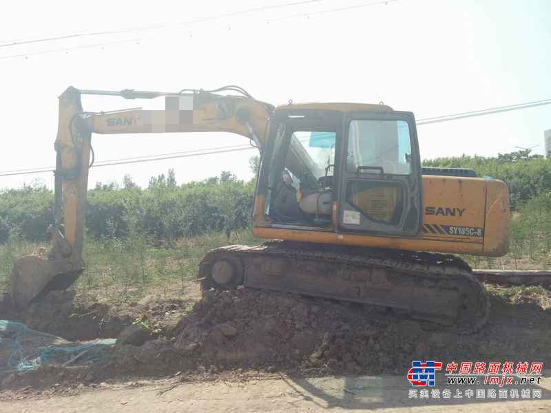 河南出售转让二手12000小时2009年三一重工SY135C挖掘机