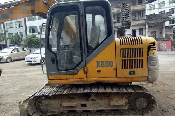 四川出售转让二手9000小时2011年徐工XE80挖掘机