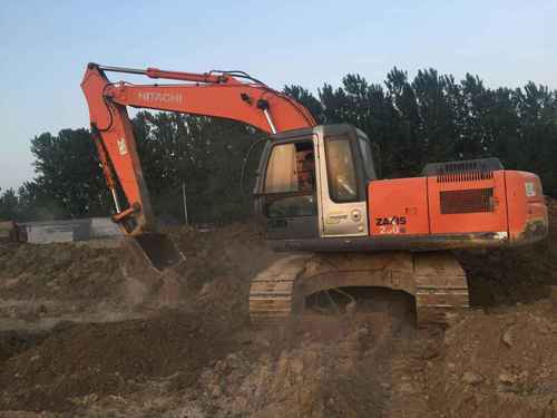 山东出售转让二手7000小时2011年日立ZX200挖掘机