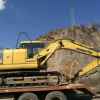 内蒙古出售转让二手5000小时2012年小松PC110挖掘机