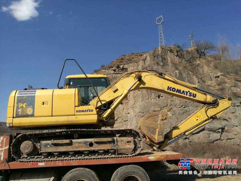 内蒙古出售转让二手5000小时2012年小松PC110挖掘机