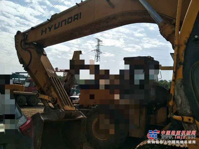 云南出售转让二手9856小时2007年现代R300LC挖掘机
