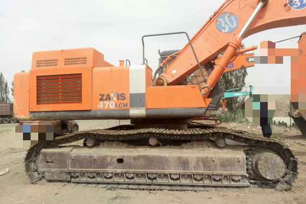 宁夏出售转让二手8000小时2011年日立ZX470LCH挖掘机