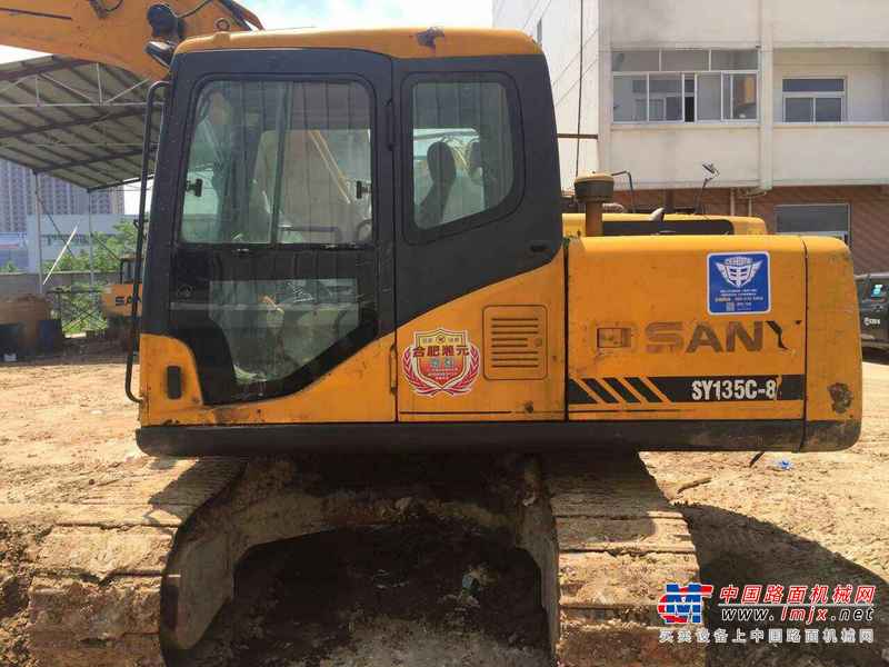 安徽出售转让二手7800小时2012年三一重工SY135C挖掘机