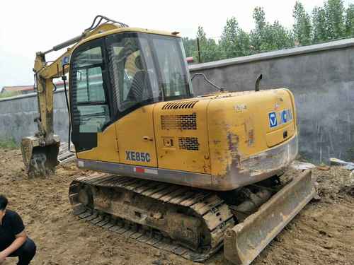 山东出售转让二手6600小时2011年徐工XE85C挖掘机