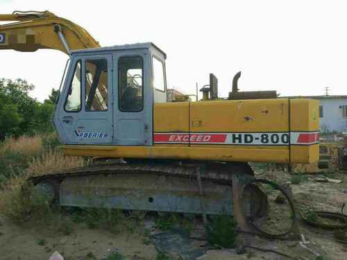 山东出售转让二手12000小时2006年加藤HD800VII挖掘机