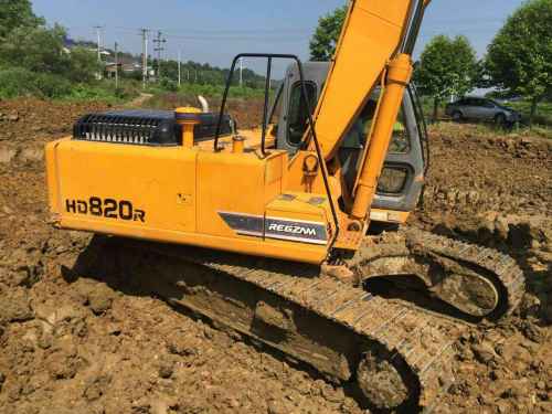 湖南出售转让二手5000小时2013年加藤HD820R挖掘机