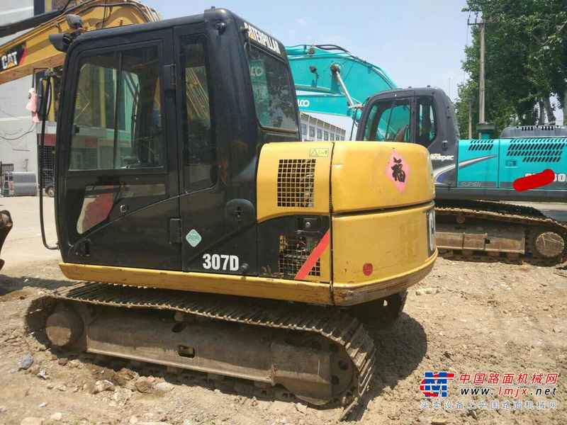 山东出售转让二手6200小时2010年卡特彼勒307D挖掘机