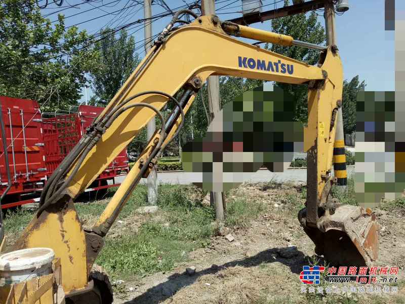 河南出售转让二手8000小时2006年小松PC56挖掘机