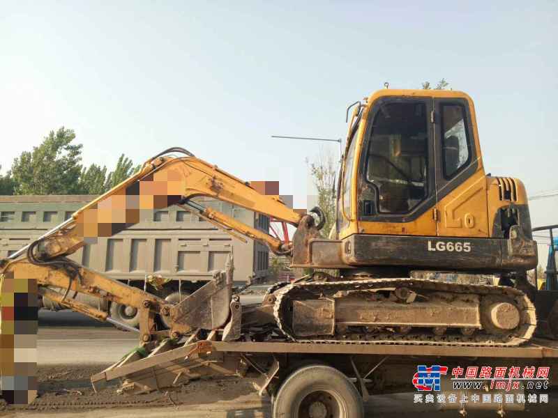 河南出售转让二手11400小时2011年临工LG655挖掘机