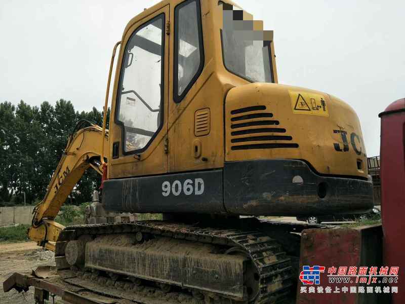 河南出售转让二手4500小时2011年山重建机JCM906D挖掘机