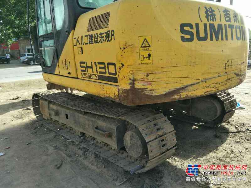 天津出售转让二手6500小时2012年住友SH130挖掘机