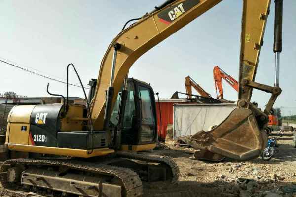 天津出售转让二手6200小时2012年卡特彼勒312D2挖掘机