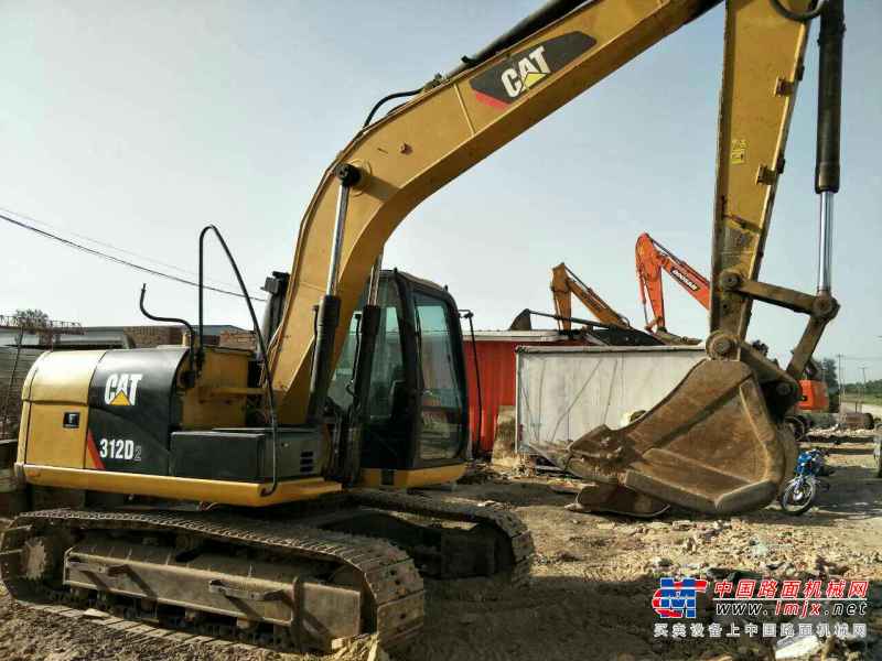 天津出售转让二手6200小时2012年卡特彼勒312D2挖掘机