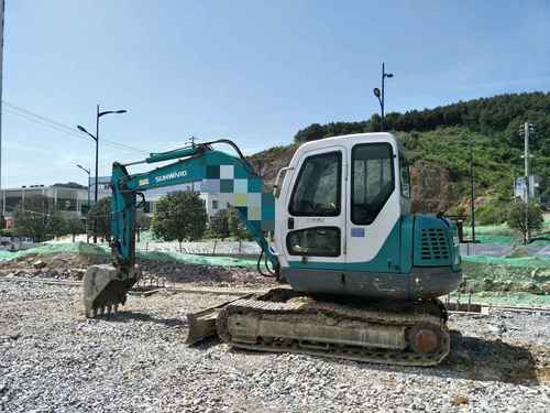 贵州出售转让二手5000小时2012年山河智能SWE70挖掘机