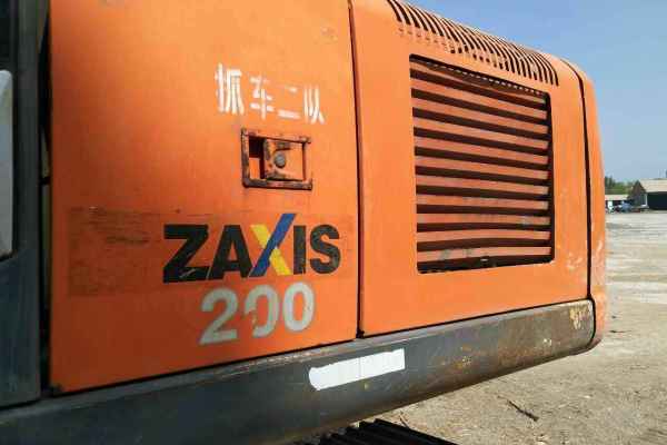 北京出售转让二手8920小时2007年日立ZX200挖掘机