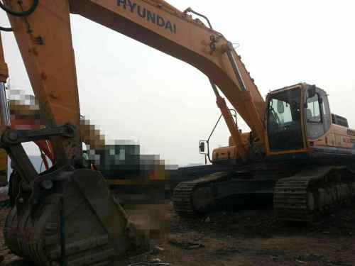 辽宁出售转让二手4000小时2013年现代R385LC挖掘机