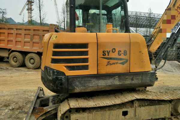 贵州出售转让二手5300小时2013年三一重工SY55C挖掘机