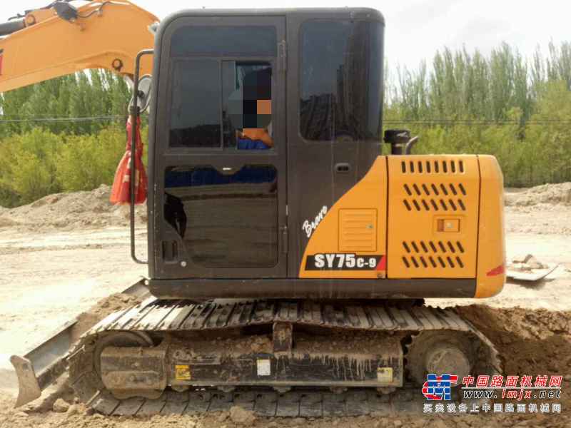宁夏出售转让二手3000小时2014年三一重工SY75C挖掘机
