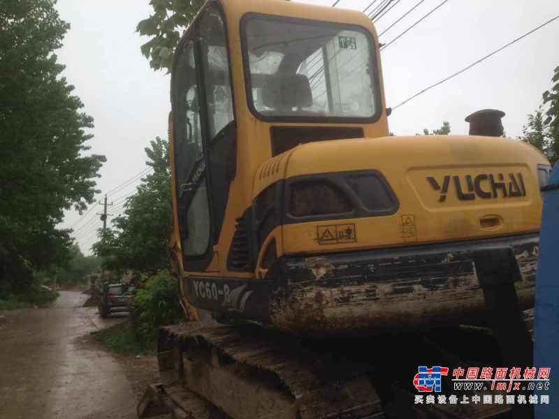 安徽出售转让二手4000小时2015年玉柴YC60挖掘机