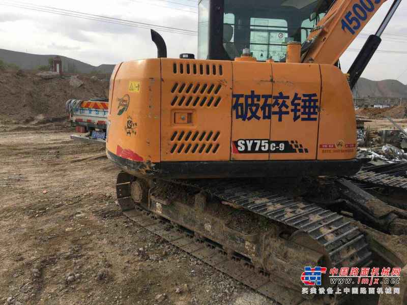 宁夏出售转让二手2500小时2014年三一重工SY75C挖掘机