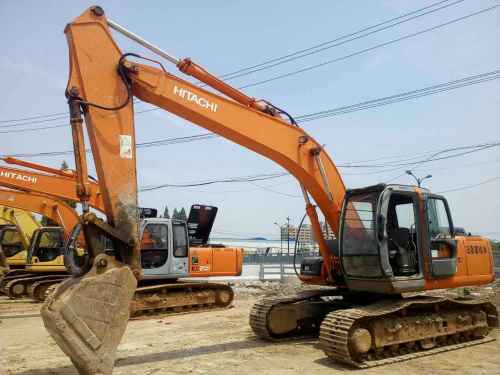 浙江出售转让二手12000小时2008年日立EX200LC挖掘机