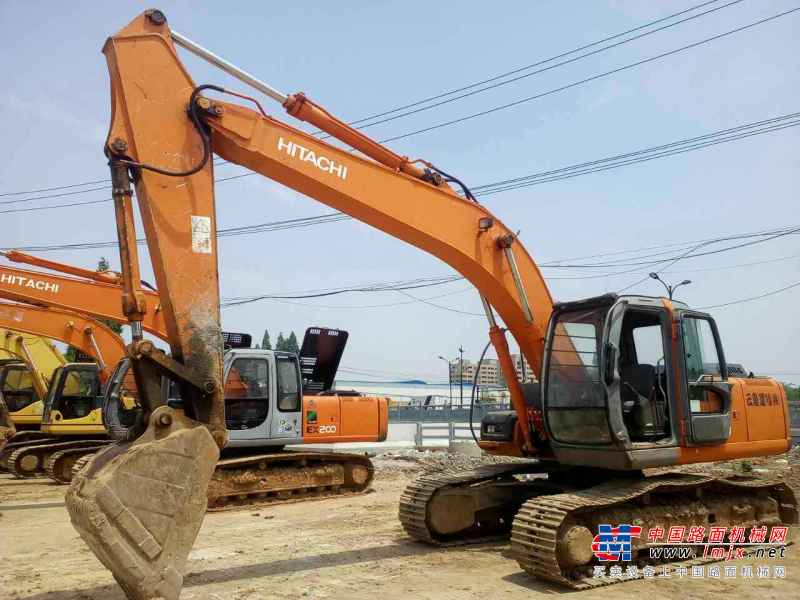 浙江出售转让二手12000小时2008年日立EX200LC挖掘机
