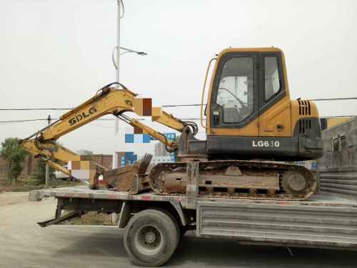 河南出售转让二手6384小时2010年临工LG660挖掘机