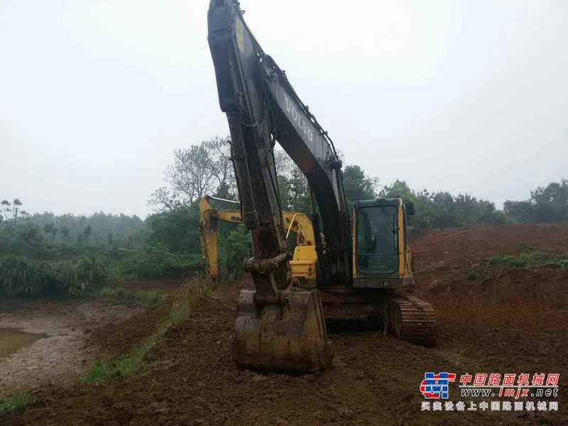 湖南出售转让二手6000小时2010年沃尔沃EC210BLC挖掘机