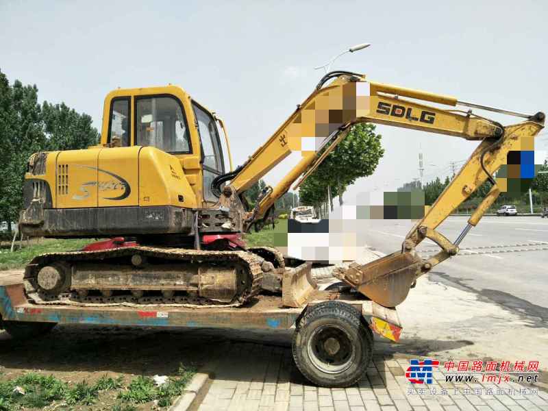 河南出售转让二手4300小时2014年临工LG665挖掘机