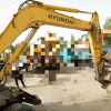宁夏出售转让二手12000小时2009年现代轮挖R60W挖掘机