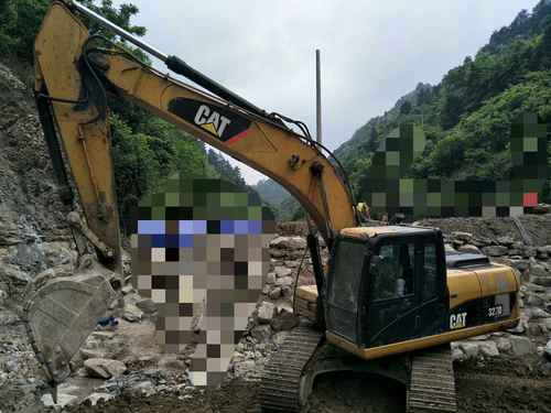 贵州出售转让二手15536小时2011年卡特彼勒320D挖掘机