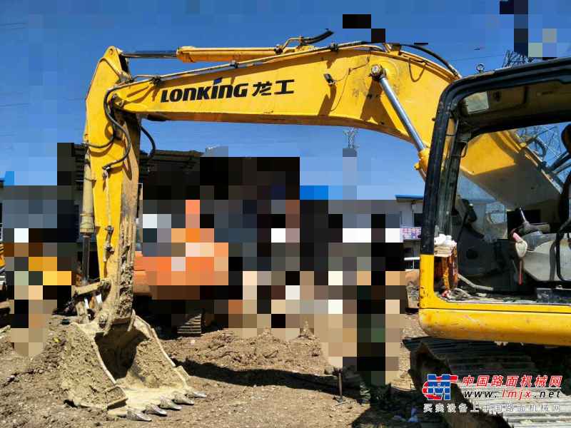 云南出售转让二手6523小时2012年龙工LG6215挖掘机