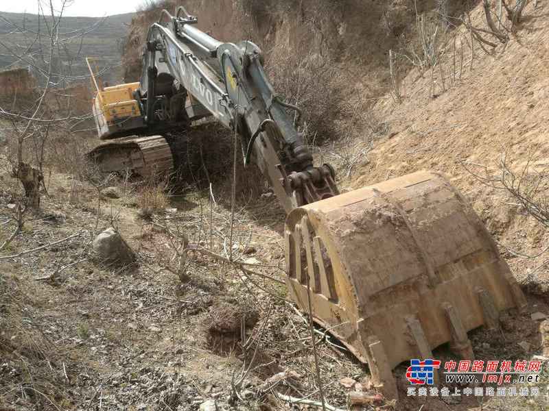 山西出售转让二手12000小时2009年沃尔沃EC360BLC挖掘机