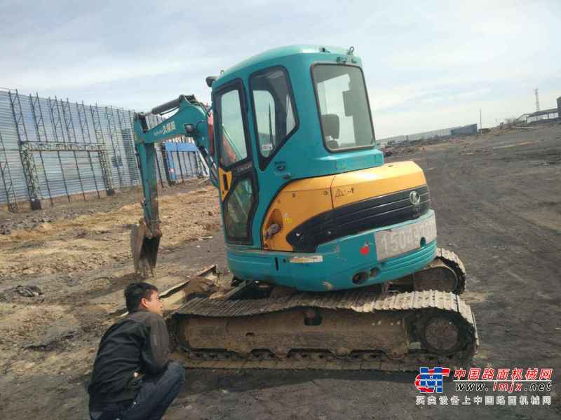 内蒙古出售转让二手5000小时2011年久保田KX155挖掘机