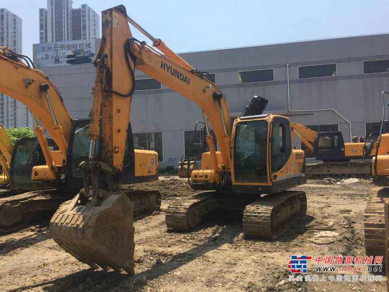 江苏出售转让二手6521小时2013年现代R150LC挖掘机