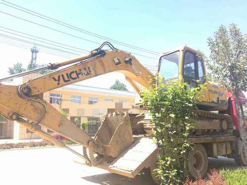 山东出售转让二手6000小时2012年玉柴YC135挖掘机
