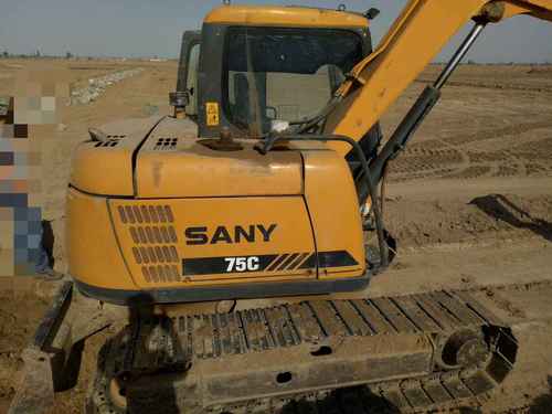 宁夏出售转让二手4800小时2011年三一重工SY75C挖掘机