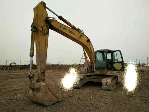 天津出售转让二手9000小时2008年住友SH210挖掘机
